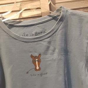 Life is good. Size small
